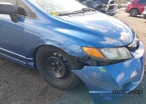 2007 Honda Civic Ex из США, поврежденный, VIN 1HGFA168X7L130808